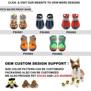 T-3I ที่ดีที่สุดในช่วงฤดูหนาวรองเท้าสุนัขที่อยู่บนรองเท้าสุนัขสำหรับการป้องกันความร้อนสำหรับสุนัข - Product Image 2