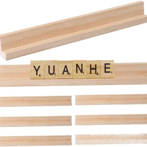 Wooden Wall Bracket 5 Mm Thickness Nonstandard Size For Letter Tray <b>Display</b> Rack - Product Image 3