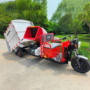 Équipement de collecte de concassage de bois mort à trois roues Déchiqueteuse et déchiqueteuse de propriété de <span class=keywords><strong>voiture</strong></span> Technologie de concassage de branche de récupération - Product Image 3