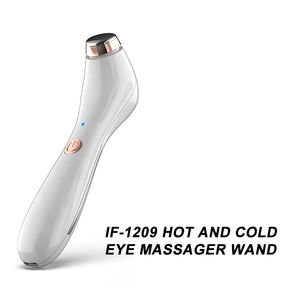 Varita de belleza para ojos 2 en 1, masajeador de belleza para ojos frío y caliente, círculo negro, pluma para quitar, dispositivo de belleza de elevación calentado, uso doméstico - Product Image 5