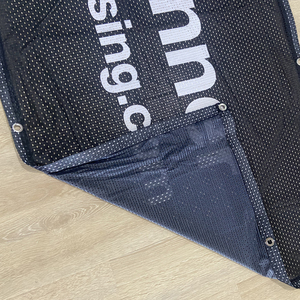 Giá rẻ ngoài trời xây dựng thương hiệu hiển thị đầy đủ màu sắc in ấn kỹ thuật số Polyester Vải lưới tổ chức sự kiện biểu ngữ cho các sự kiện hoặc chủng tộc - Product Image 4