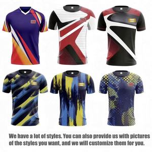 2024 Herren Polo Jersey mit Custom Deutschland & Italien Fußball Wear Großhandel aus China Logo T Shirt Automated Cutting Technik - Product Image 2