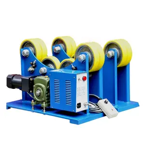 Fast shipping Easy operate Welding Rotator 3Ton Small Welding Turning Roller for pipe welding