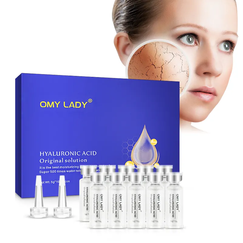 OMY LADY-suero facial para el cuidado de la piel, suero clínico de ácido hialurónico puro, antiarrugas y Antienvejecimiento