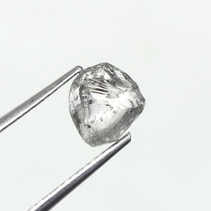 เพชรหายาก 1.13 กะรัต 6.63 x 6.20 x 2.95 มม. เพชรดิบธรรมชาติแบบเกลือและพริกไทย ไม่เจียระไน สำหรับเครื่องประดับเพชรงานแต่งงาน - Product Image 5