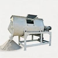 Mélangeur horizontal de mortier sec de type U à haute efficacité pour ligne de production de matériaux de construction