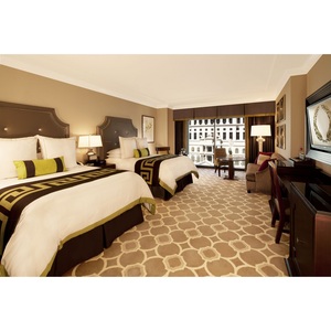 Muebles de Dormitorio Comerciales Personalizados para Hoteles, Armario de Paneles de Madera y Escritorio para Apartamentos, Proveedor de Equipamiento para Hostelería - Product Image 5