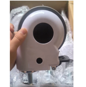 Roulettes médicales de haute qualité de 3, 4 et 5 pouces avec corps en plastique ABS et roues en TPR non marquantes, fonctionnement silencieux - Product Image 1