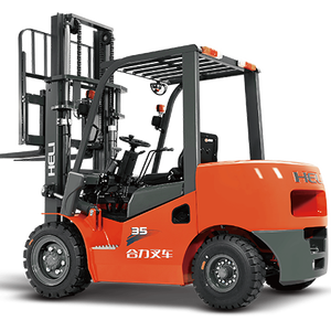 Hualong máy móc tất cả các địa hình đối trọng empilhadeira thủy lực 3 tấn 5 tấn xe nâng DIESEL cho bến cảng kho cảng - Product Image 6