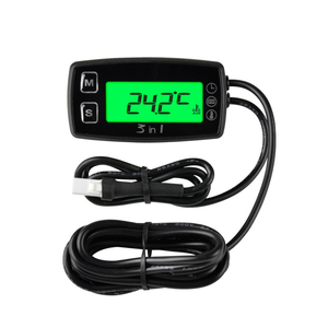 Измеритель температуры 3 в 1, термометр, вольтметр - Product Image 1