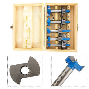 Juego de 5 Brocas Profesionales para Madera, Brocas de Carburo de Tungsteno, Acero Aleado para Perforación y Excavación en Madera - Product Image 6