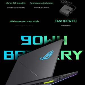 Brank New Stirx Scar 10 พร้อมจอแสดงผลขนาด 16 นิ้ว ความละเอียด 2.5K 300Hz |   อัลตร้า9 290HX พลัส |   32G 1T สำหรับ Strix G16 2026 ประสิทธิภาพสูง - Product Image 5