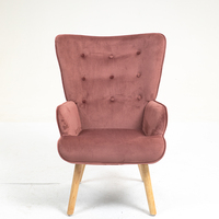 Chaises de salle à manger inclinables rembourrées de luxe en gros d'usine, chaise de loisirs moderne pour salon, bureau à domicile, chambre à coucher