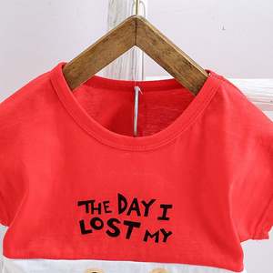 Nouveau Premium garçons bébé été Cowboy dessin animé couture Colorsuits <span class=keywords><strong>Photos</strong></span> pour enfants fabriqués en Chine - Product Image 2