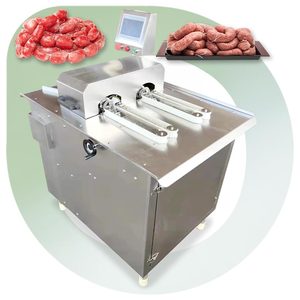 Cortador automático industrial de nudo de corbata, máquina atadora de salchichas con enlace giratorio de chorizo eléctrico con enlazador - Product Image 1