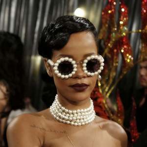 Lunettes de soleil rondes vintage UV400 tendance 2020, lunettes de soleil en perles pour femmes - Product Image 2