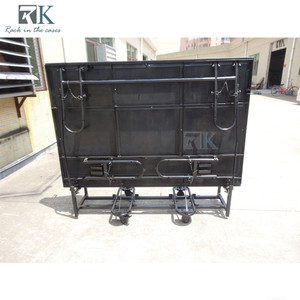 Modular Aluminum <b>Stage</b> 4ft*8ft Black Carpeted Folding Steel <b>Stage</b> <b>Platform</b> - Product Image 4