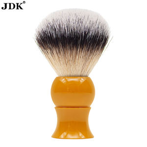 JDK Haute Qualité Marque Privée Pas Cher Couleur Noire Manche En Résine <span class=keywords><strong>Blaireau</strong></span> Homme Synthétique Vegan Pur <span class=keywords><strong>Blaireau</strong></span> Cheveux <span class=keywords><strong>Blaireau</strong></span> <span class=keywords><strong>Rasage</strong></span> - Product Image 3