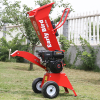 Déchiqueteuse à bois 6.5Hp CS500 Machines Déchiqueteuse à bois compacte Déchiqueteuse à bois