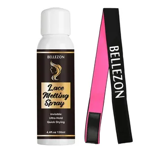 Bellezon Adesivo para peruca em spray de secagem de renda forte e de secagem rápida por atacado