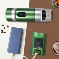 Machine à expresso portable à écran LED 2026, 20 bars, rechargeable par USB, pour la maison, la voiture, les voyages et l'extérieur