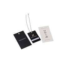 Étiquettes personnalisées avec logo pour magasins d'alimentation, champagne, thé, gâteaux, boissons énergisantes, café, pantalons, jeans, perruques, en Chine, 300 g/m², 90 x 54 mm