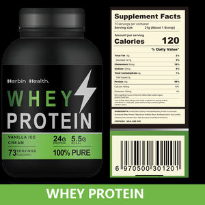 Suplemento en polvo de proteína mejorada de vainilla OEM proteína de leche muscular polvo de fortificación nutricional aislado proteína de suero en polvo - Product Image 6