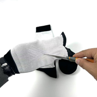 Chaussettes de sécurité résistantes aux coupures, chaussettes de travail anti-coupures HPPE, chaussettes de protection industrielle, chaussettes de hockey