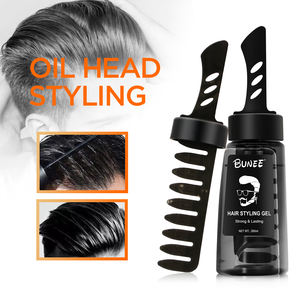 BUNEE قوي عقد لا دهني طويلة الأمد النفط رئيس الشمع مرهم جل للشعر للرجال الخاص العلامة التجارية - Product Image 4