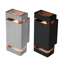 도매 안뜰 디자이너 장식 외부 벽 마운트 광장 sconces 야외 다운 라이트