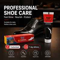 Betún para Zapatos Jin Yang Unisex de 30g, Estándar para Supermercados, Fácil de Limpiar, Brillo Instantáneo, Empaque en Caja para una Exhibición Ordenada en el Estante