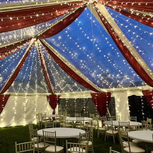Commercial Grade IP65 LED String <b>Lights</b> Clear PVC Wire Warm White 2700K Dimmable Connectable Wedding Tent <b>Marquee</b> Event Lighting - Product Image 2