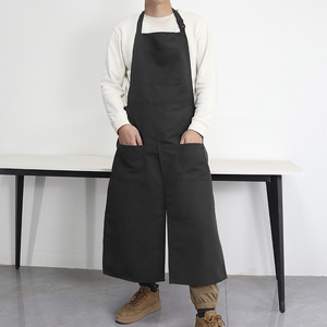 Tablier de travail en toile à jambes fendues réglable pour la peinture, personnalisable avec logo, vente en gros - Product Image 5