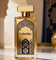 Vente en gros de flacons atomiseurs de parfum vides de luxe CMX GLASS 50ml/100ml avec pulvérisateur à pompe, impression sérigraphique, couleur personnalisée, verre arabe |   Verre PCR recyclé à 30 % (EU Ce
