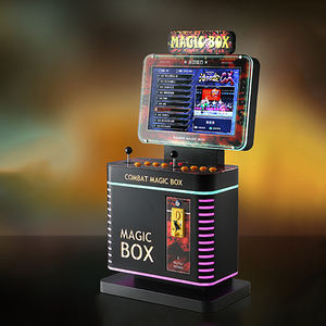 Maquina Video Juegos Pelea De Monedas Arcade Métal Matériel Grappin pour deux hommes Machine électrique à pièces - Product Image 2