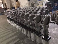 Katup Pisau Pneumatik DN150 6INCH Baja Tahan Karat 304