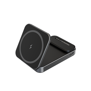 도매 5000mAh 무선 15W 무선 충전기 접이식 전원 은행 빠른 충전 Powerbank 슬림 모바일 전원 - Product Image 1