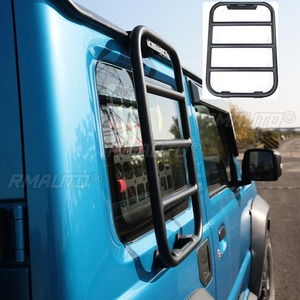 Pour Suzuki Jimny JB74 3 portes 2019-2025 : Échelle latérale, porte-bagages, échelle d'accès aux bagages, accessoires de modification - Product Image 2
