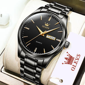 Fábrica de Relojes OEM Personalizados con Logo de Lujo en Acero Inoxidable, Relojes de Pulsera Clásicos de Cuarzo para Hombre - Product Image 4