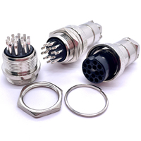 Connecteur mâle-femelle rond d'aviation Soulin GX20 15 broches en laiton de haute qualité à basse fréquence, adaptateur automobile IP67