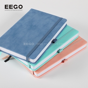 Bán Buôn Máy Tính Xách Tay Vegan Da Biết Ơn Tạp Chí Chấm Cai Trị A5 Máy Tính Xách Tay Với Người Giữ Bút - Product Image 4