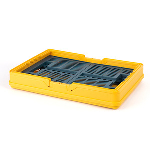 Foldable Storage <b>Basket</b> With Handle Rectangle PP Material For Home Organizing - Product Image 4