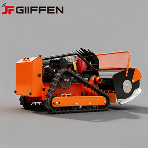 Intelligente cingolato tosaerba GF-86 intelligente <span class=keywords><strong>a</strong></span> Gas Robot Diesel macchina per il taglio dell'<span class=keywords><strong>erba</strong></span> con telecomando frantoio - Product Image 3