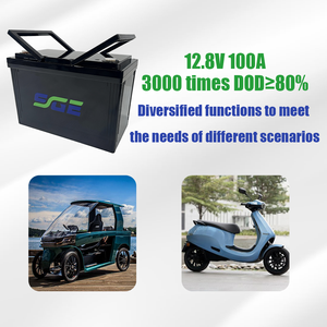 Batterie de véhicule haute puissance en gros, conception étanche 12,8 V 100 Ah, faible résistance interne pour voiturette de golf - Product Image 3