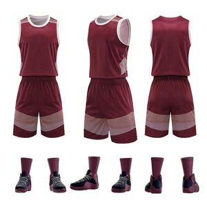 Ensemble d'uniformes de basketball en stock, design original, maillot d'équipe Sho Kis pour club, école et ligue E - Product Image 6