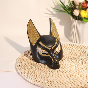 Máscara de Cabeza de Burro con Pedrería para Halloween, Accesorio Divertido de Plástico para Disfraces, Ideal para Fiestas de Disfraces, Cumpleaños y Carnaval - Product Image 2