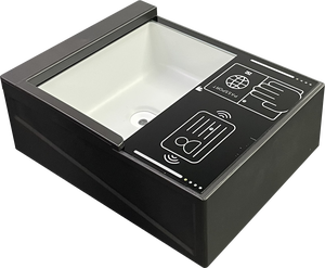 Lecteur de passeport et de carte d'identité autonome nouvelle génération haute vitesse USB Gigabit avec IA intégrée, sans PC, pour la lecture de codes-barres dans les aéroports - Product Image 1