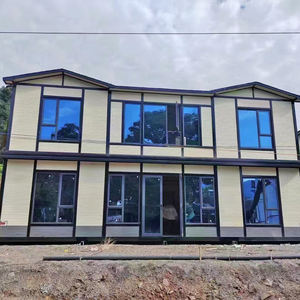 Maison moderne préfabriquée extensible de 2 chambres à coucher Maison conteneur avec cuisine Salon Entrée Atelier Terrain inutilisé Application extérieure - Product Image 3