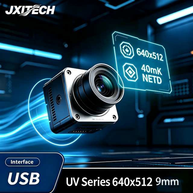 640x512 Thermal Imaging Drone Camera JXI 9mm CVBS MIPI DVP Core for FPV UAV Mavic 3T Replacement Search and Rescue SAR