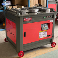 Nouvelle Arrivée GW40 Machine à cintrer les étriers en acier CNC 28mm Automatique Contrôlée par PLC Moteur 3KW pour la cintrage de barres de fer en construction